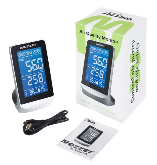 Монитор качества воздуха Levenhuk Wezzer Air PRO DM40 изображение