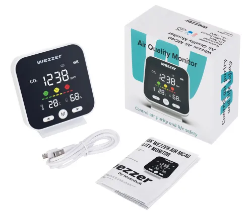 Монитор качества воздуха Levenhuk Wezzer Air MC40 изображение