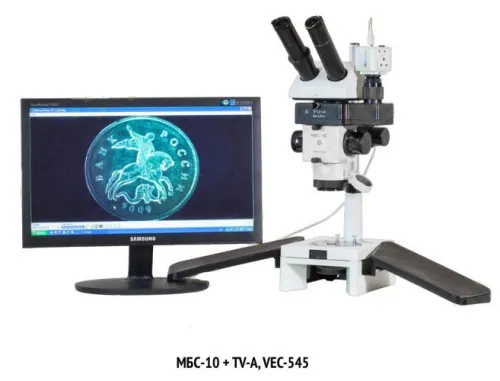 Микроскоп стереоскопический МБС-10 фото