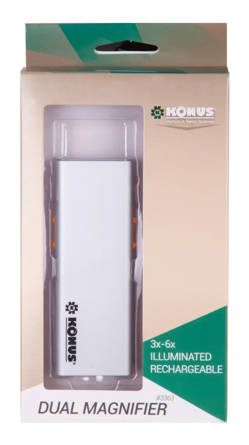 Лупа Konus Dual 3/6x фото