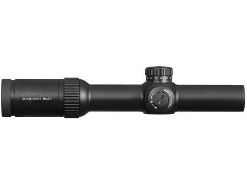 Прицел оптический GAUT Obsidian 1–8x24, сетка 62 (Half MD) фото
