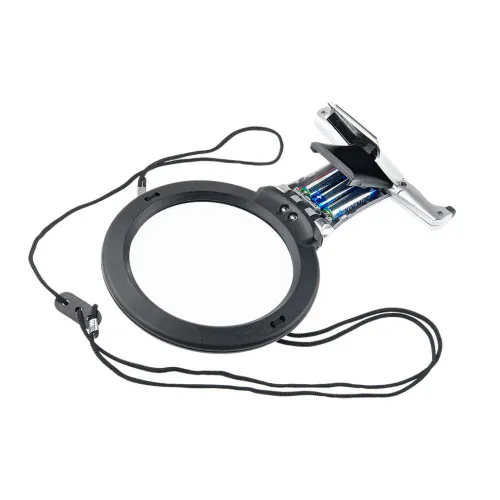 Лупа нашейная Veber 2/6х, 100/25 мм, с подсветкой (11B-1) изображение