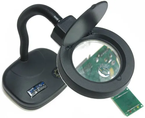 Лупа-лампа МЕГЕОН бестеневая (02803) фотография