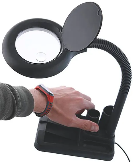 Лупа-лампа МЕГЕОН бестеневая (02807) фото