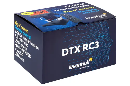 Микроскоп с дистанционным управлением Levenhuk DTX RC3 фото