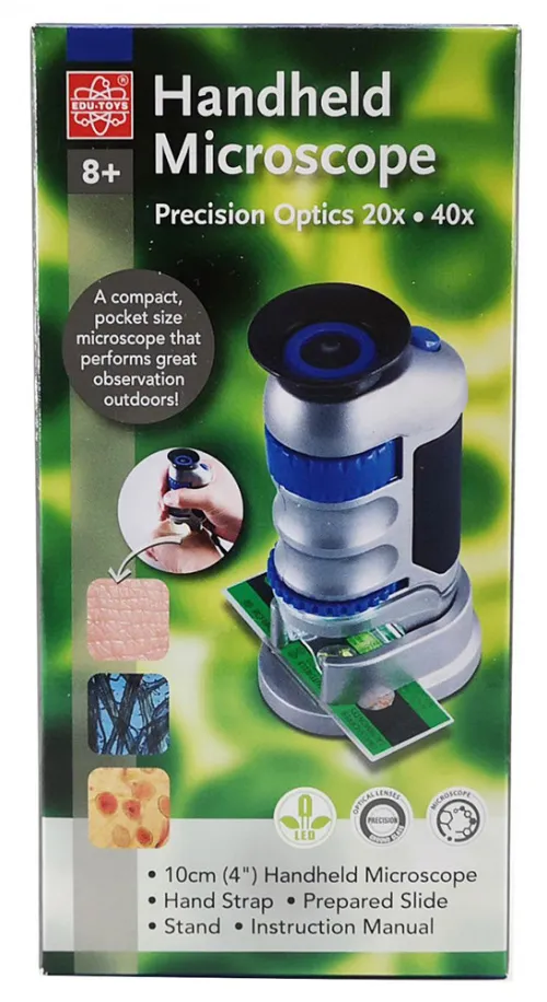 Микроскоп игрушечный EDU-TOYS 20–40x фотография