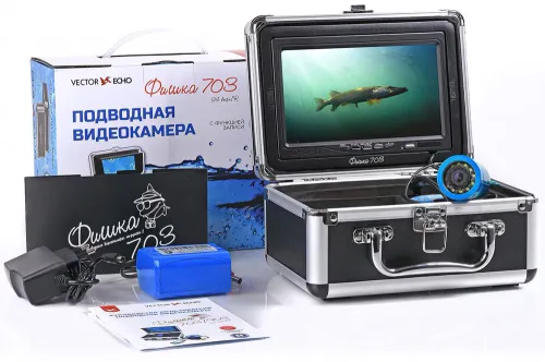 Камера подводная Фишка 703, с функцией видеозаписи изображение