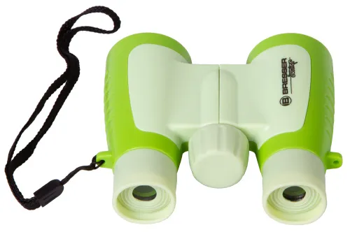 Бинокль детский Bresser Junior 3x30, зеленый картинка