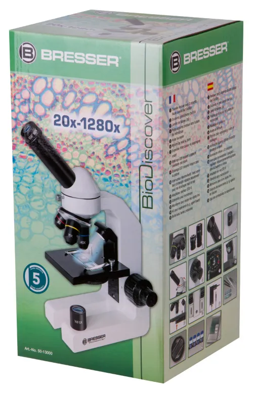 Микроскоп Bresser BioDiscover 20–1280x картинка