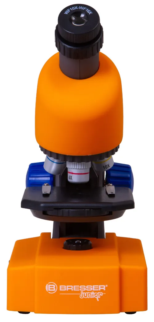Микроскоп Bresser Junior 40–640x с набором для опытов, в кейсе картинка