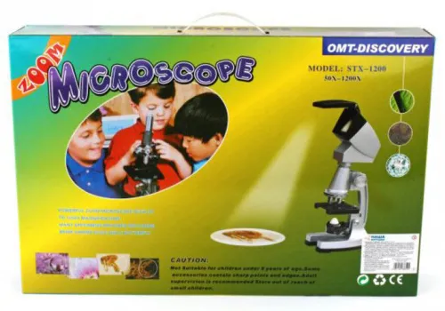 Микроскоп детский «Юный исследователь» (STX-1200) фотография
