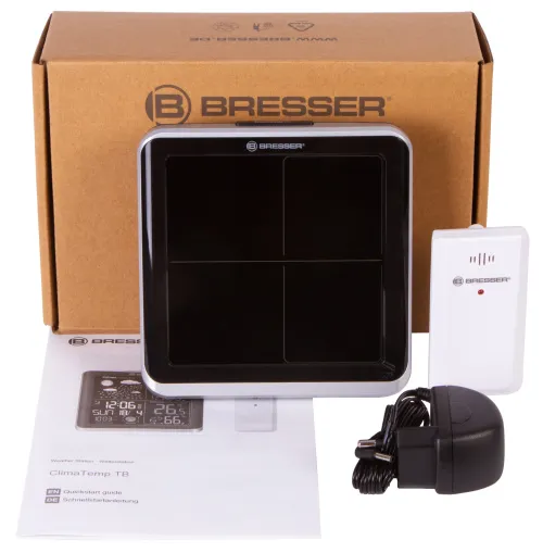 Метеостанция Bresser ClimaTemp TB с цветным дисплеем изображение