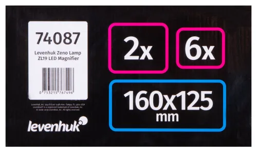 Лупа-лампа Levenhuk Zeno Lamp ZL19 LED фотография