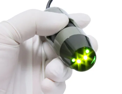 Микроскоп цифровой Dino-Lite AM4113T-RFYW (флуоресцентный, желтый фильтр) фотография