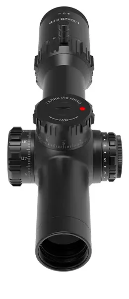 Прицел оптический ARTELV CRS 1–10x28 FFP, сетка AM1102 изображение