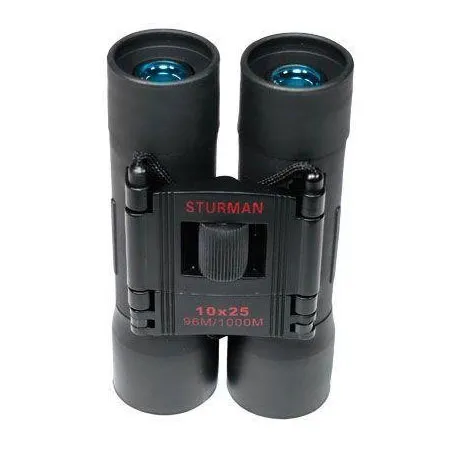 Бинокль STURMAN 10x25, черный фотография