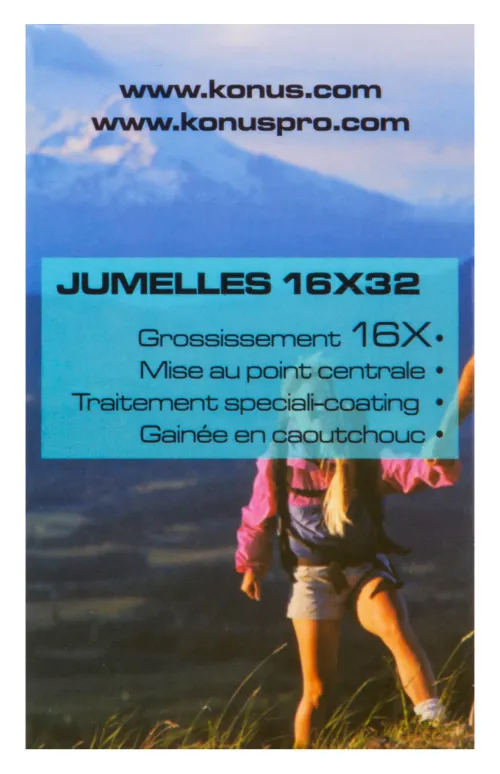 Бинокль Konus Vivisport-2 16x32 фотография