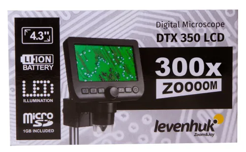Микроскоп цифровой Levenhuk DTX 350 LCD фотография