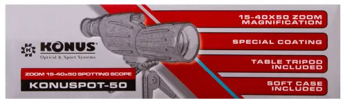 Зрительная труба Konus Konuspot-50 15–40x50 фото