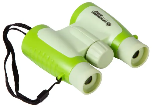 Бинокль детский Bresser Junior 3x30, зеленый изображение
