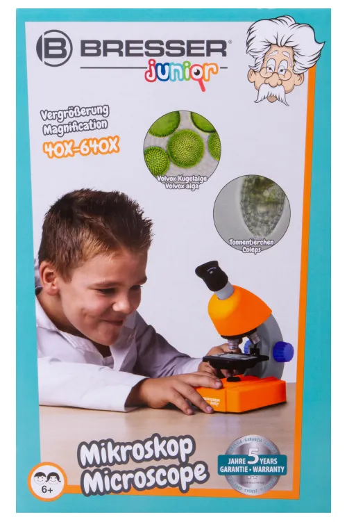 Микроскоп Bresser Junior 40–640x фотография