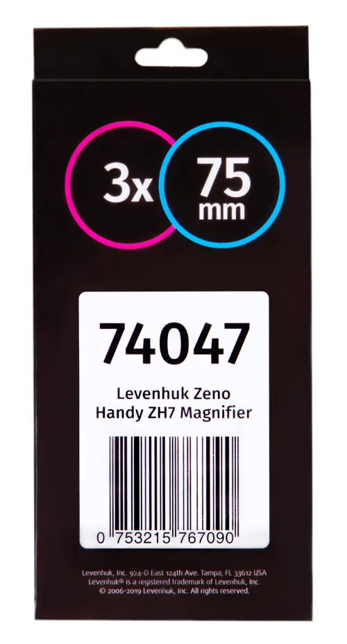Лупа ручная Levenhuk Zeno Handy ZH7 картинка