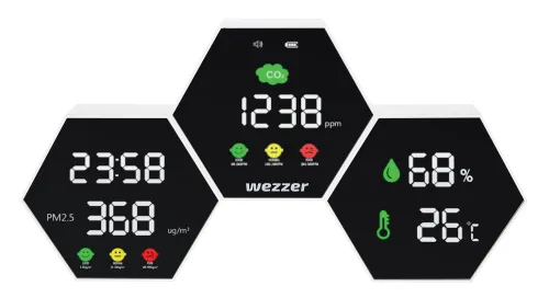 Монитор качества воздуха Levenhuk Wezzer Air PRO DM50 фото