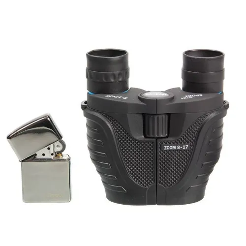 Бинокль Veber Ultra Sport БН 8–17x25, черный изображение