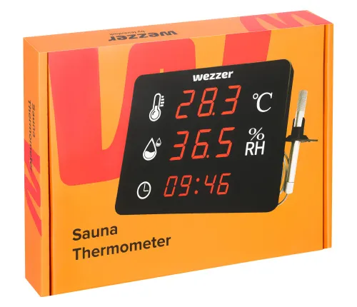 Термометр для сауны Levenhuk Wezzer SN80 картинка