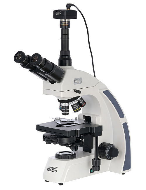 Микроскоп цифровой Levenhuk MED D45T, тринокулярный картинка