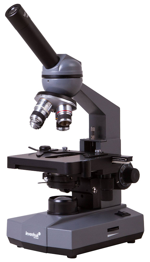Микроскоп Levenhuk 320 PLUS, монокулярный картинка