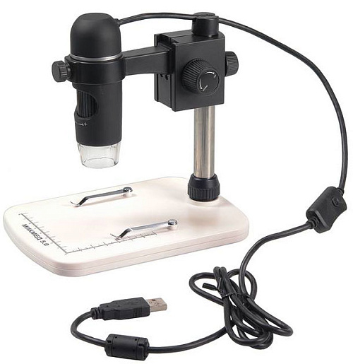 USB-микроскоп Микмед 5.0, со штативом картинка